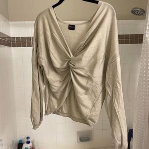 Free Press Twist Sweater